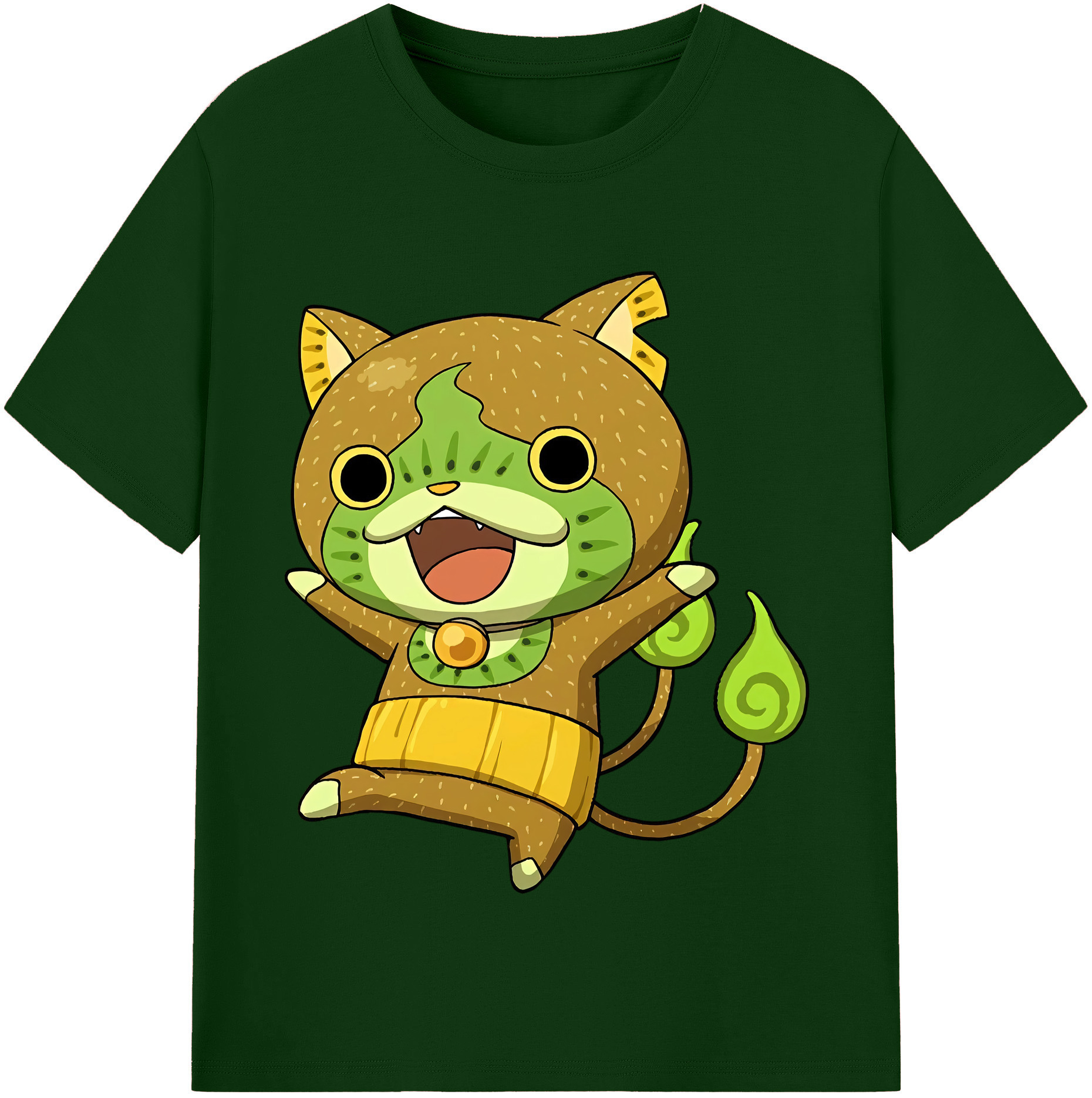 （画像用） 妖怪ウォッチ Yo-kai Watch 綿100％半袖Tシャツ（フロントプリント）